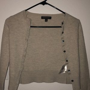 tight button sweater